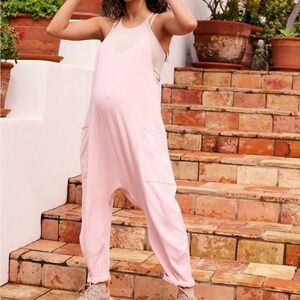 Hatch x FP movement Pink hot shot maternity onsie Small